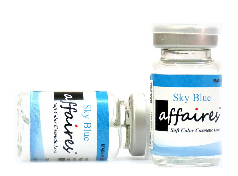 Affaires Sky Blue Contact Lenses