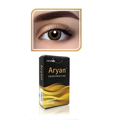 Aryan Color Contact Lenses 3months Disposable Sweet Honey