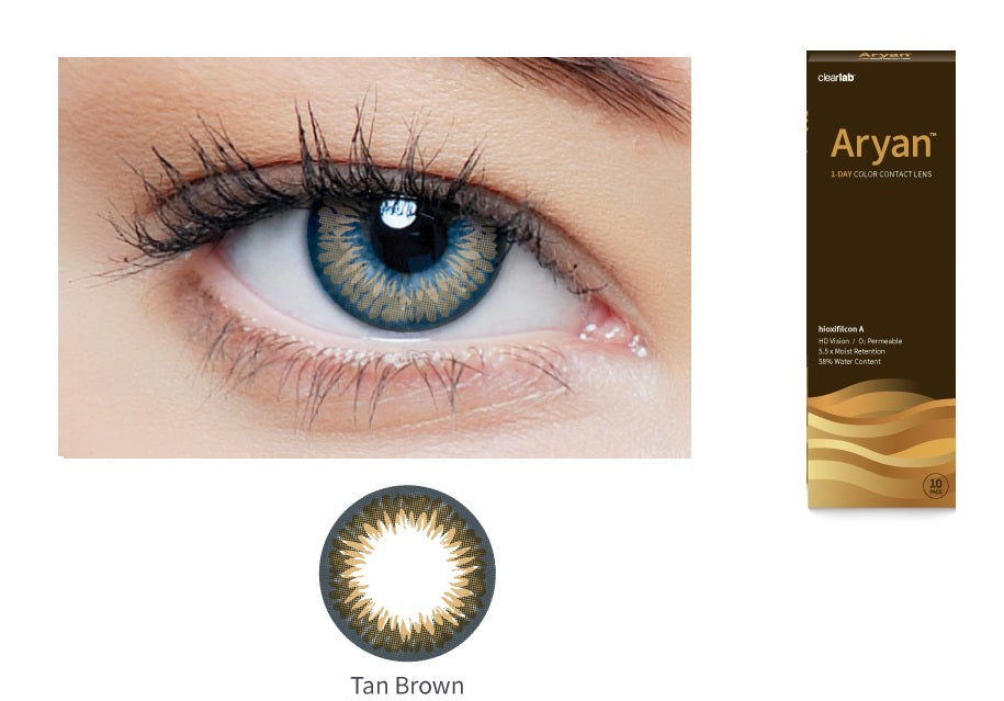 Tan Brown Contact Lenses