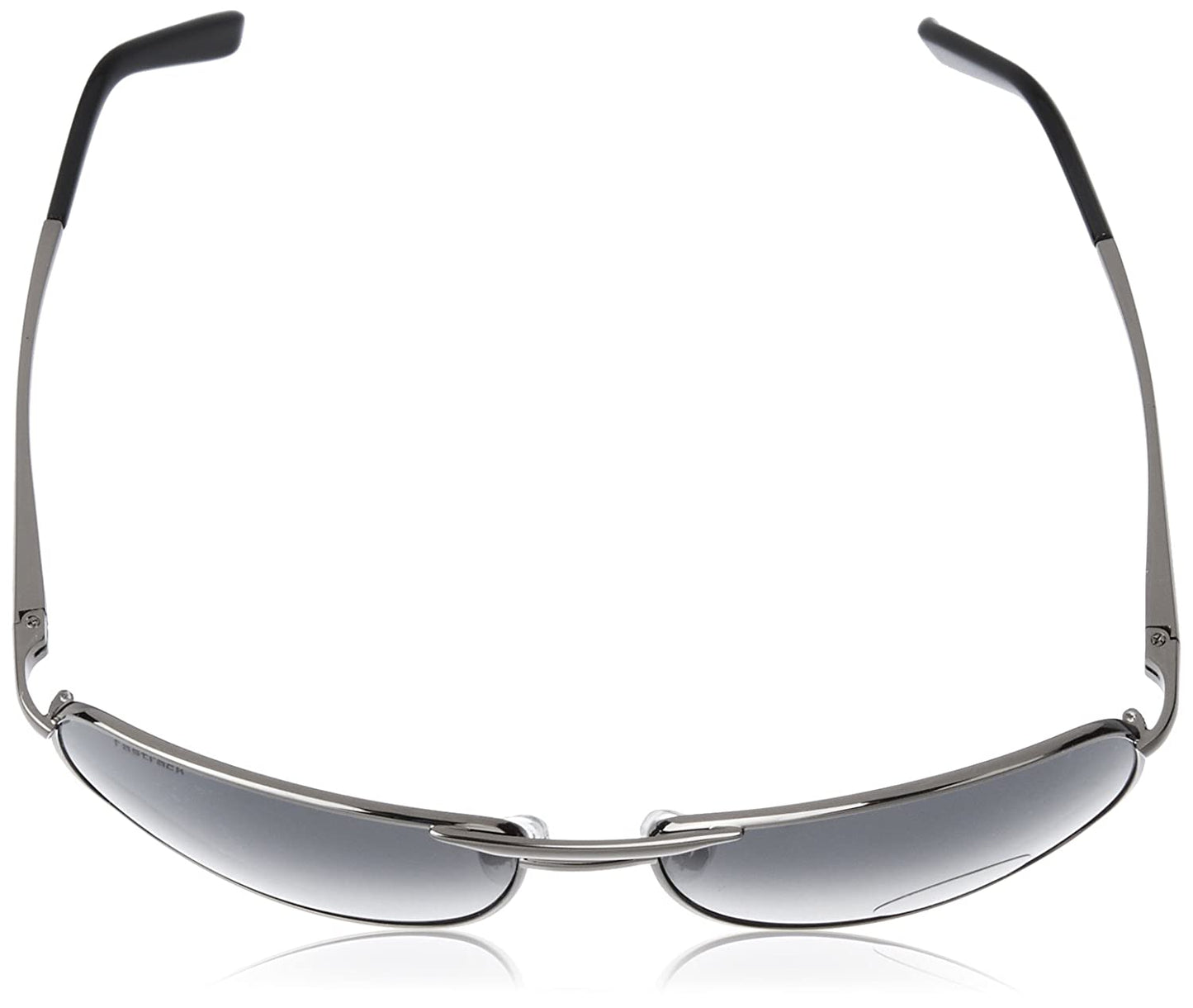 Fastrack Navigator Sunglasses Silver Frame Black Lens M032BK2